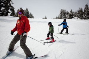 Learning to ski is fun.  Photo courtesy Mt Bachelor, Bend, Oregon.